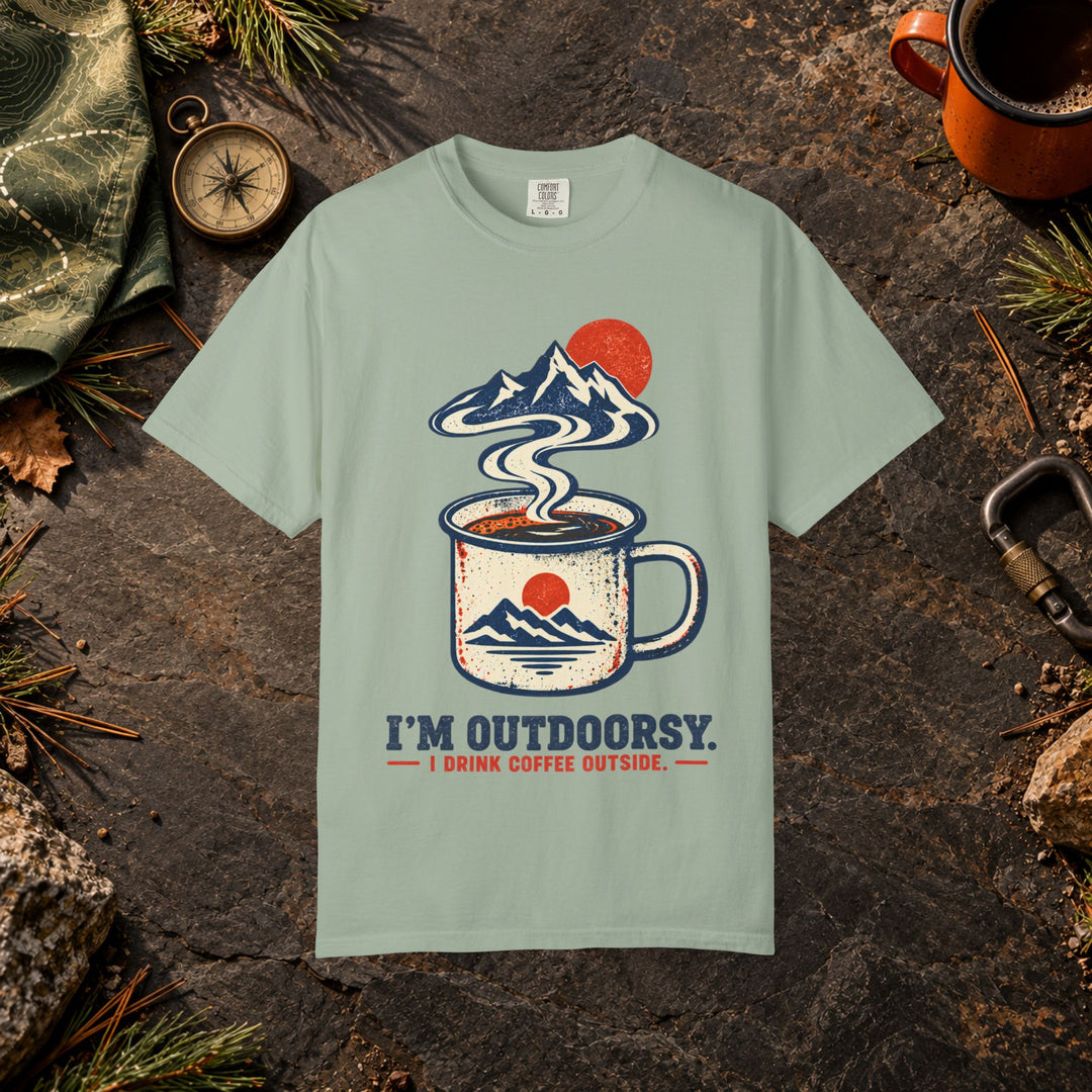I’m Outdoorsy Coffee T-Shirt