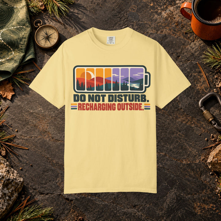Do Not Disturb Recharging Outside T-Shirt