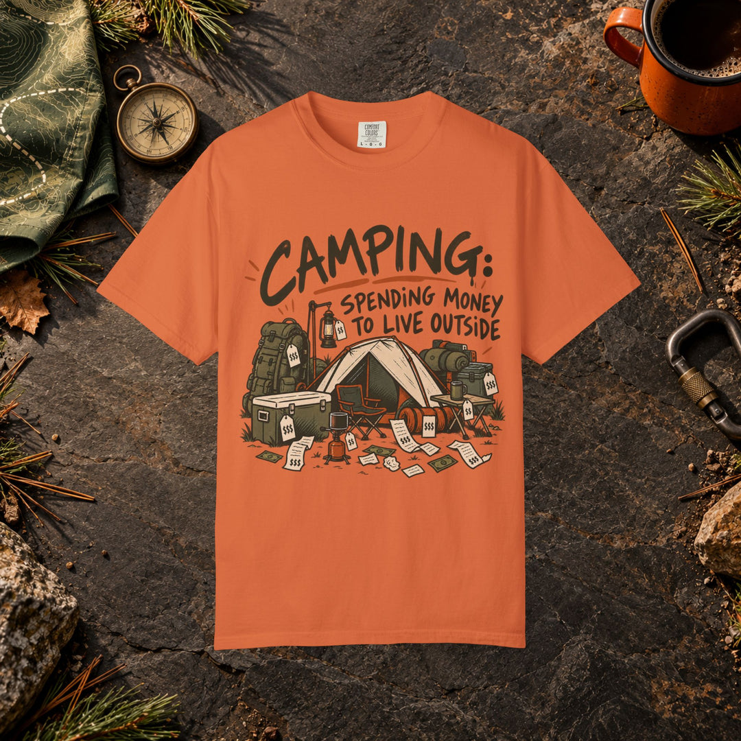 Spending Money to Live Outside T-Shirt