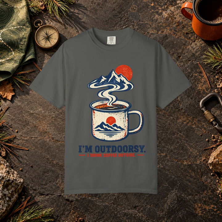 I’m Outdoorsy Coffee T-Shirt