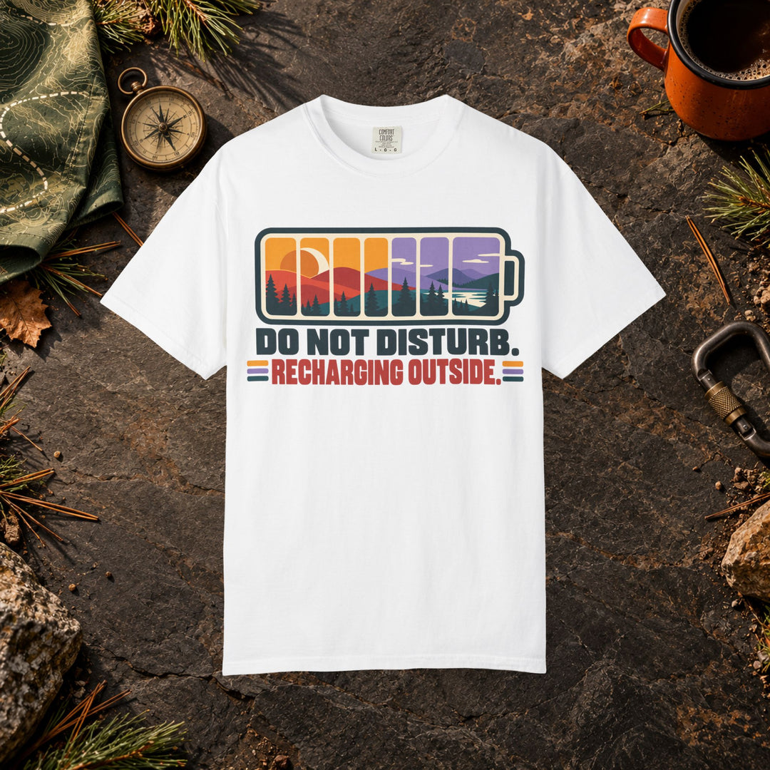 Do Not Disturb Recharging Outside T-Shirt