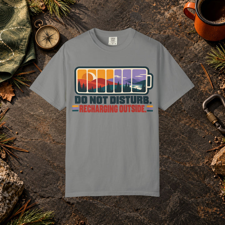 Do Not Disturb Recharging Outside T-Shirt