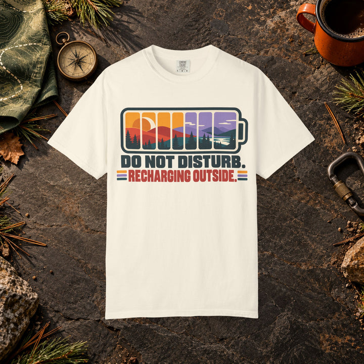 Do Not Disturb Recharging Outside T-Shirt