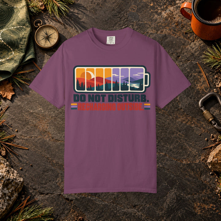 Do Not Disturb Recharging Outside T-Shirt