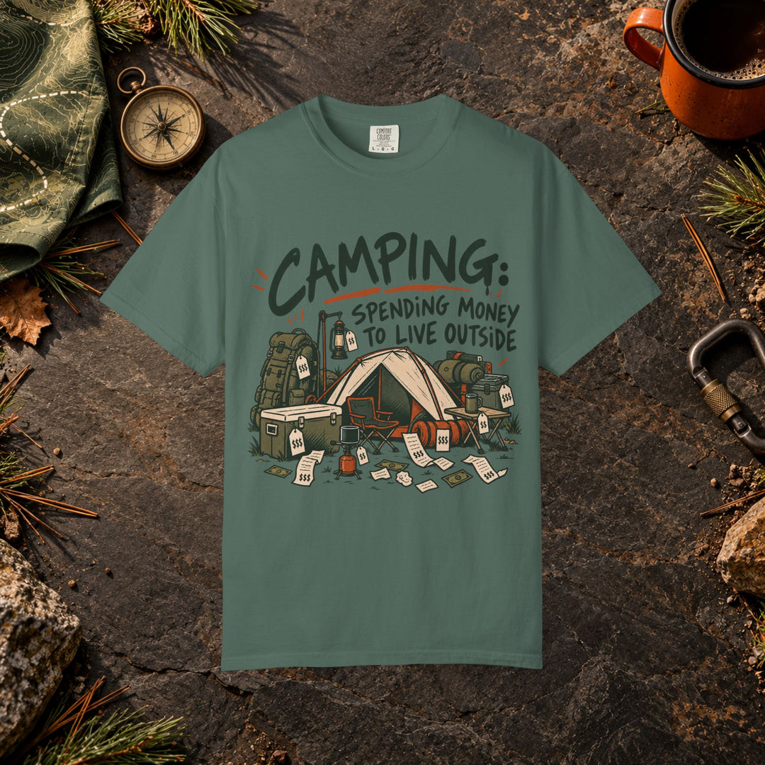 Spending Money to Live Outside T-Shirt
