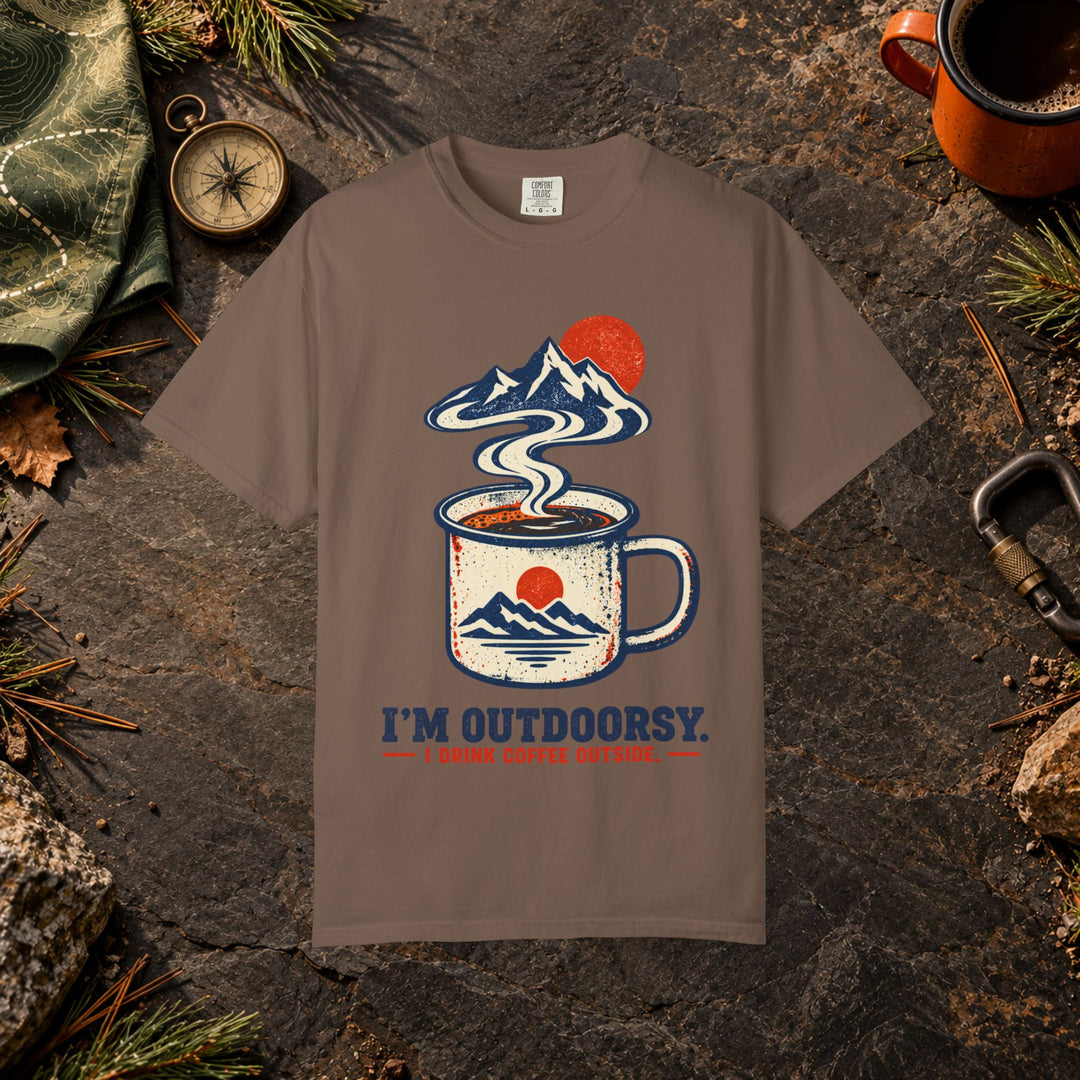 I’m Outdoorsy Coffee T-Shirt